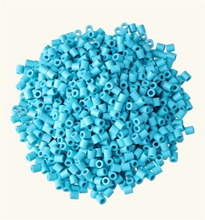 Nabbi Rørperler 1100 stk. - Turkis